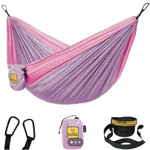 Wise Owl Outfitters Kids Hammock - Small Camping Hammock purple